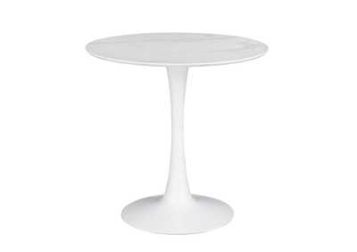Image for Arkell 30-Inch Round Pedestal Dining Table White