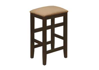 Image for Carmina Counter Height Stools Cappuccino (Set Of 4)