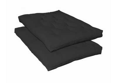 7. 5 Inch Deluxe Innerspring Futon Pad Black