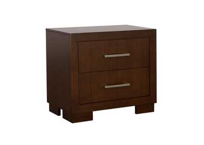 Image for Jessica 2-drawer Nightstand Cappuccino