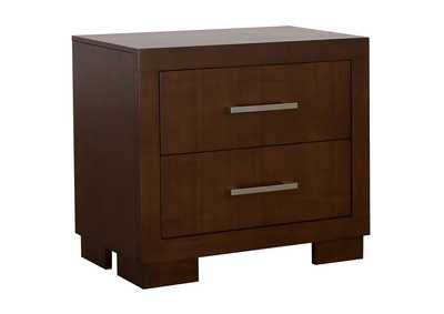 Jessica 2-drawer Nightstand Cappuccino,Coaster Furniture