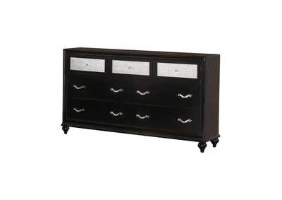 Barzini 7-drawer Rectangular Dresser Black,Coaster Furniture