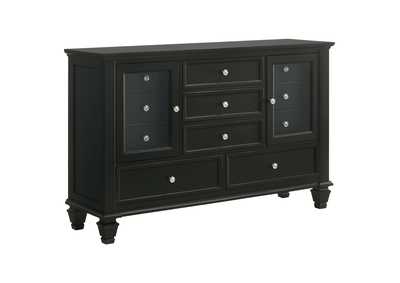 Sandy Beach 11-drawer Dresser Black,Coaster Furniture
