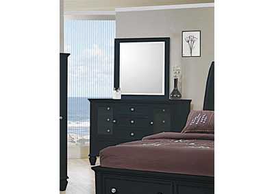 Image for Sandy Beach 11 - drawer Dresser Black