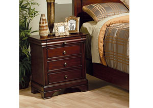 Image for Versailles Deep Mahogany Night Stand