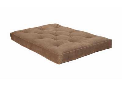 Image for Button Tufted Luxury Futon Pad Brown