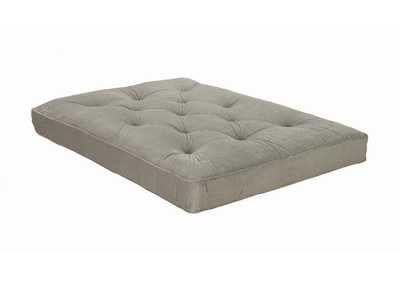 Image for Button Tufted Luxury Futon Pad Grey
