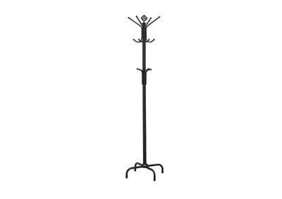 Image for Contemporary Stain Black Coat Rack