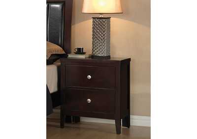 Image for Solid Wood & Veneer Nightstand