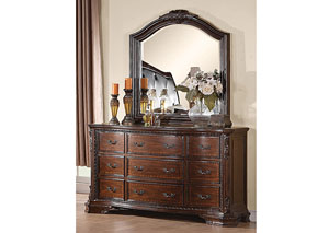 Image for Maddison Brown Cherry Dresser