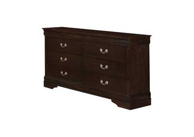Image for Oil Louis Philippe Six-Drawer Dresser