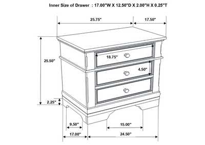 Cambridge Carved Bedroom Set Cappuccino,Coaster Furniture