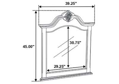 Cambridge Carved Bedroom Set Cappuccino,Coaster Furniture