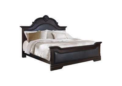 Cambridge Carved Bedroom Set Cappuccino,Coaster Furniture