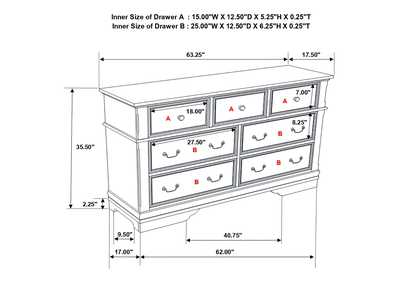 Cambridge Carved Bedroom Set Cappuccino,Coaster Furniture