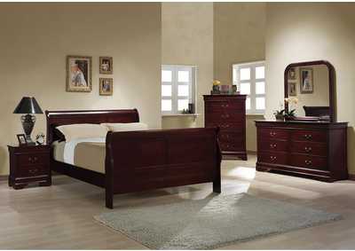 Image for Louis Philippe Cherry Queen Bed