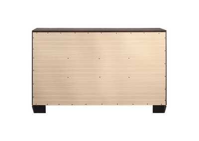 Kauffman 6-drawer Dresser Washed Taupe,Coaster Furniture