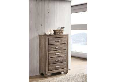 Image for Kauffman 5 - drawer Chest Washed Taupe
