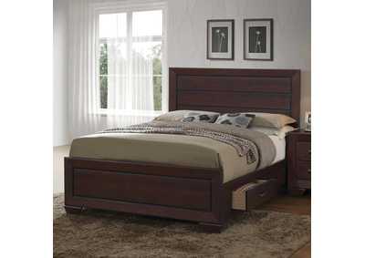Image for Fenbrook Transitional Dark Cocoa Eastern King Bed