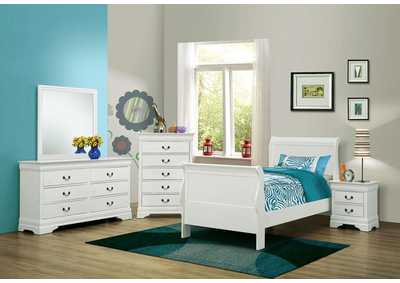 Image for Louis Philippe Bedroom Set With Sleigh Headboard
