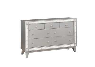 Leighton 7 - drawer Dresser Metallic Mercury,Coaster Furniture