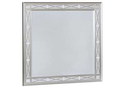 Leighton Beveled Mirror Metallic Mercury,Coaster Furniture