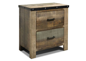 Image for Antique Multi-Color Nightstand