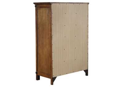 Brenner Panel Bedroom Set Rustic Honey,Coaster Furniture