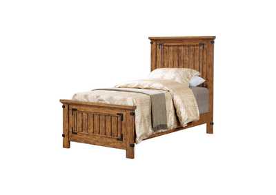 Image for Brenner Twin Panel Bed Rustic Honey