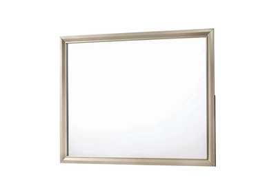 Image for Beaumont Rectangular Mirror Champagne