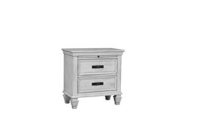 Image for Franco 2-drawer Nightstand Antique White