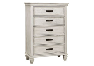 Image for Antique White Chest