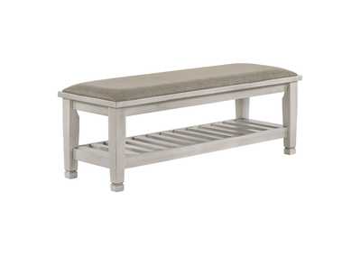 Franco Bench Brown and Antique White,Coaster Furniture