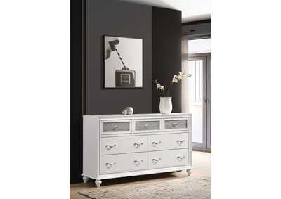 Image for Barzini 7-drawer Dresser White