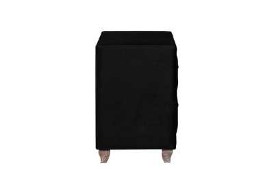 Deanna 2-drawer Rectangular Nightstand Black,Coaster Furniture