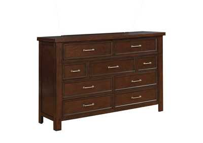 Barstow 9-drawer Rectangular Dresser Pinot Noir,Coaster Furniture