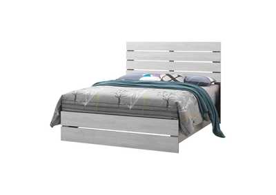 Image for Marion Eastern King Panel Bed Coastal White