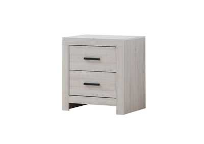Image for Marion 2-drawer Nightstand Coastal White