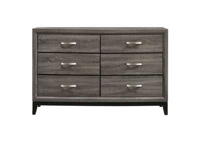 Watson Bedroom Set Grey Oak and Black,Coaster Furniture