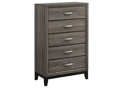 Watson Bedroom Set Grey Oak and Black,Coaster Furniture