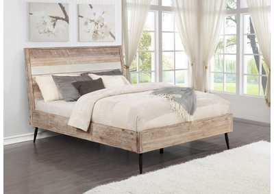 Image for Marlow Eastern King Platform Bed Rough Sawn Multi