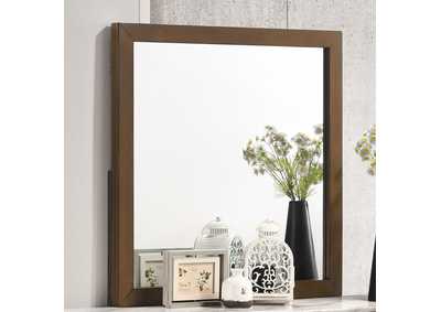 Image for Mays Rectangular Dresser Mirror Walnut Brown