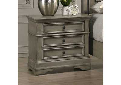 Image for Manchester 3-drawer Nightstand Wheat