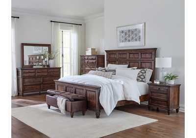 Image for Silver California King 4 Piece Bedroom Set