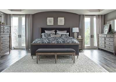 Alderwood 5-piece Queen Bedroom Set French Grey
