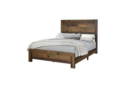 Image for Sidney Queen Panel Bed Rustic Pine
