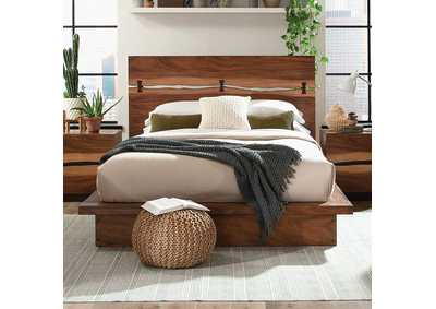 Image for Winslow Eastern King Bed Smokey Walnut and Coffee Bean