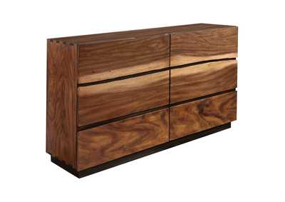 Winslow 4-piece Queen Storage Bedroom Set Smokey Walnut,Coaster Furniture