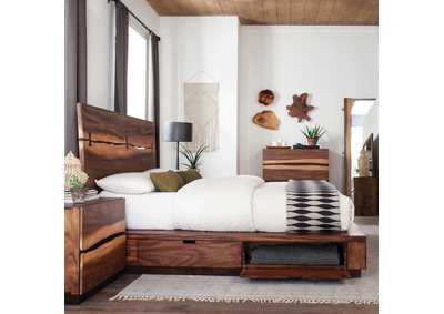 Image for Smoky Walnut & Coffee Bean Queen Bed