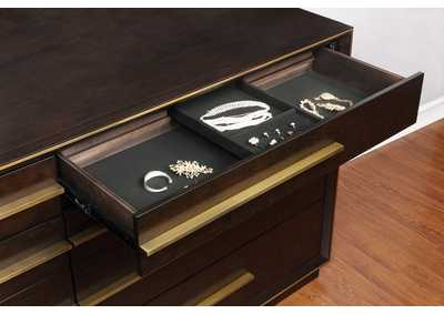 Durango 8-drawer Dresser Smoked Peppercorn,Coaster Furniture